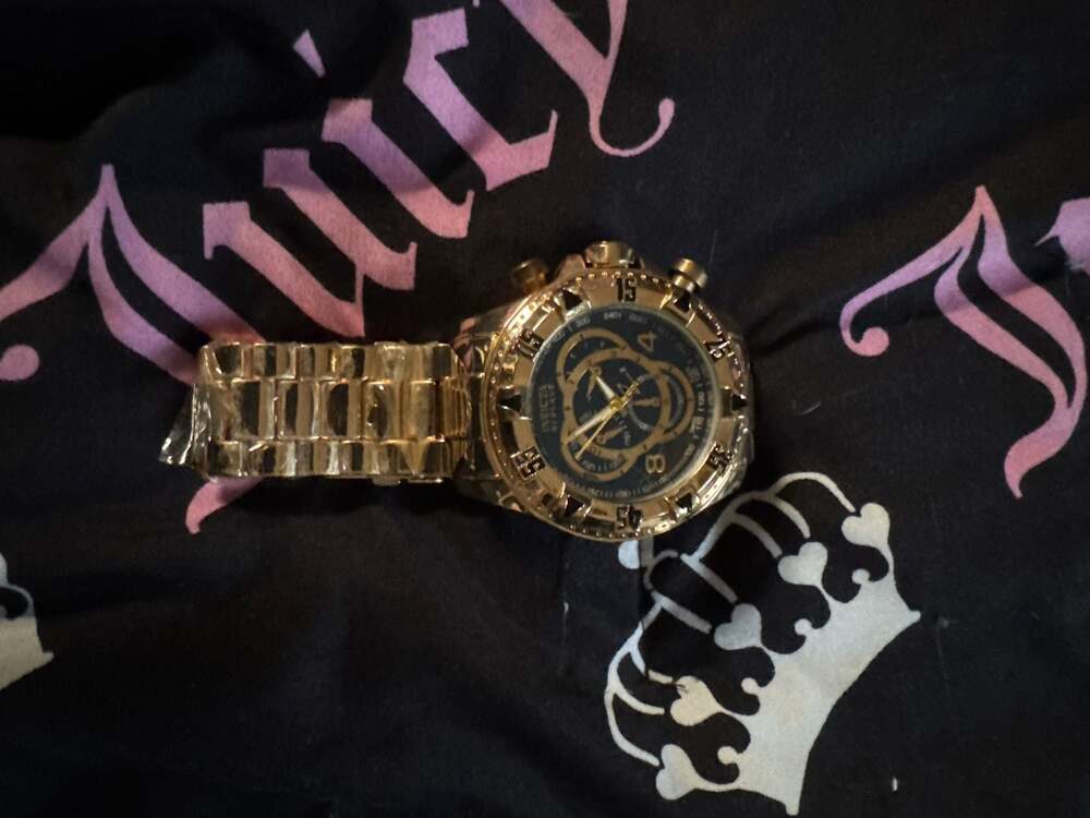 Invicta Reserve Excursion Men's Gold Tone Swiss Chronograph Watch